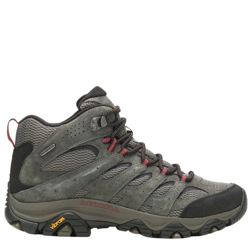 NWOT Merrell Men's Moab 3 Mid Waterproof in Beluga / Gray 9.5